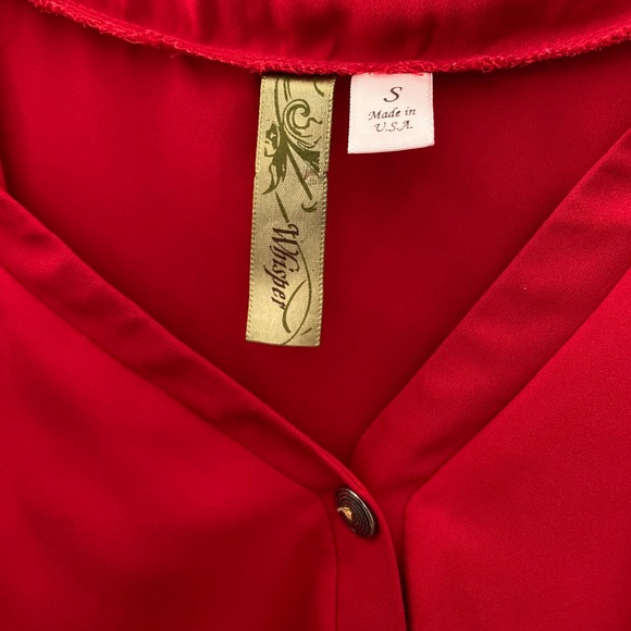 Red Blouse - Picture 2 of 2